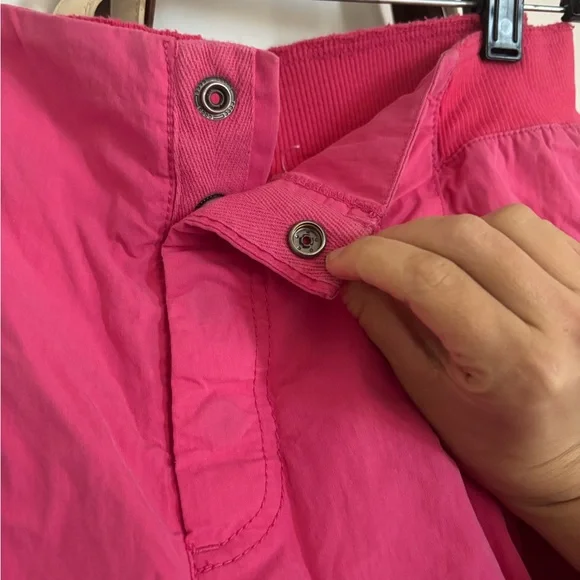 Bright Pink FP Movement Highwaist Cargo Pants - Picture 7 of 12